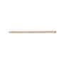 Sapphire Row Natural Diamond Pavé Cuban Link Bracelet - 14K Yellow Gold (view 2)