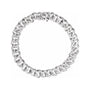 Sapphire Row Natural Diamond Pavé Cuban Link Bracelet - 14K White Gold
