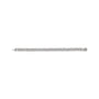 Sapphire Row Natural Diamond Pavé Cuban Link Bracelet - 14K White Gold (view 2)
