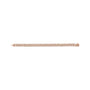 Sapphire Row Natural Diamond Pavé Cuban Link Bracelet - 14K Rose Gold (view 2)