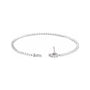 Sapphire Row Lab-Grown Diamond Three-Prong Tennis Bracelet - 14K White Gold, 1.85 mm · 2 ctw (view 3)