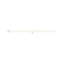 Sapphire Row Gold Starburst Anklet - Default Title (view 2)