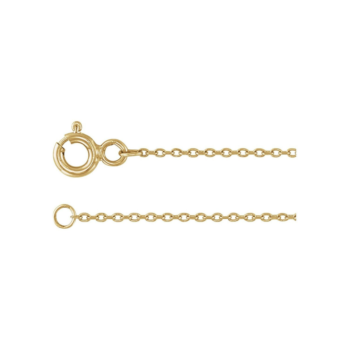 Sapphire Row Gold Seashell Anklet - Default Title (view 3)