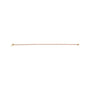 Sapphire Row Natural Gemstone & Diamond Tennis Bracelet - Ruby, 14K Yellow Gold (view 3)