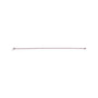 Sapphire Row Lab-Grown Gemstone & Diamond Tennis Bracelet - Ruby, 14K White Gold (view 3)