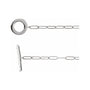Sapphire Row Natural Diamond Pavé Toggle Bracelet - 14K White Gold (view 2)