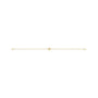 Sapphire Row Gold Starburst Bracelet - 14K Yellow Gold (view 2)