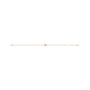 Sapphire Row Gold Starburst Bracelet - 14K Rose Gold (view 2)