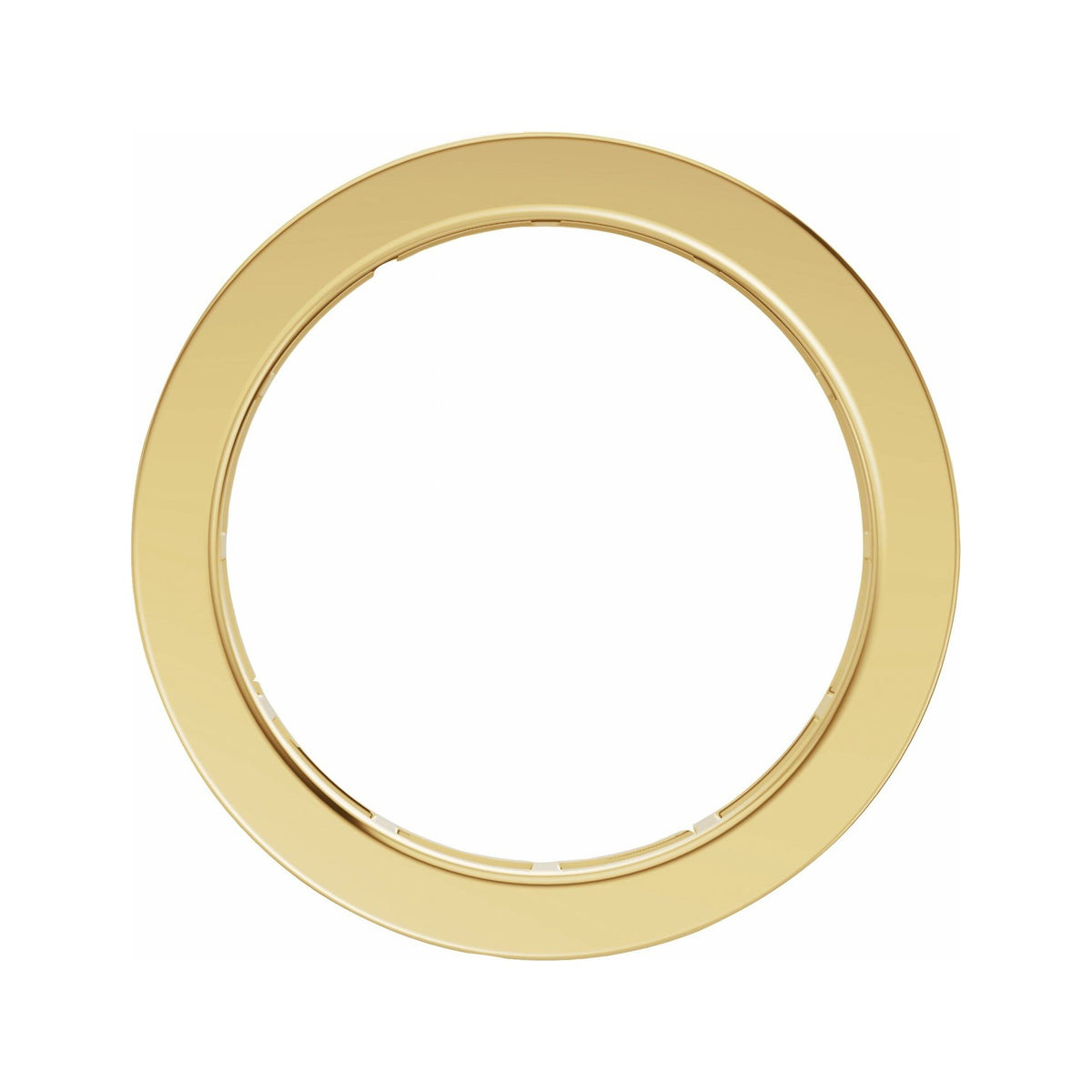 Sapphire Row Natural Diamond Baguette Eternity Band - 14K Yellow Gold (view 2)