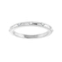 Sapphire Row Natural Diamond Celestial Eternity Band - 14K White Gold, 1.1 mm, 6.5 (view 3)