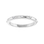 Sapphire Row Natural Diamond Celestial Eternity Band - Platinum, 1.1 mm, 5 (view 3)