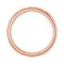 Sapphire Row Natural Diamond Celestial Eternity Band - 14K Rose Gold, 1.1 mm, 7 (view 2)