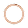 Sapphire Row Natural Diamond Celestial Eternity Band - 14K Rose Gold, 1.5 mm, 4.5 (view 2)