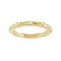 Sapphire Row Natural Diamond Celestial Eternity Band - 14K Yellow Gold, 1.1 mm, 4 (view 3)
