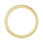 Sapphire Row Natural Diamond Celestial Eternity Band - 14K Yellow Gold, 1.1 mm, 7 (view 2)