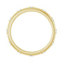 Sapphire Row Natural Diamond Celestial Eternity Band - 14K Yellow Gold, 1.1 mm, 8 (view 2)