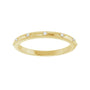 Sapphire Row Natural Diamond Celestial Eternity Band - 14K Yellow Gold, 1.1 mm, 8 (view 3)