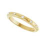 Sapphire Row Lab-Grown Diamond Celestial Eternity Band - 14K Yellow Gold (view 5)