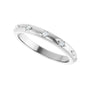 Sapphire Row Lab-Grown Diamond Celestial Eternity Band - 14K White Gold (view 5)