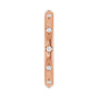 Sapphire Row Lab-Grown Diamond Celestial Eternity Band - 14K Rose Gold (view 4)
