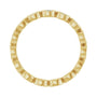 Sapphire Row Lab-Grown Diamond Marquise Station Band - 14K Yellow Gold, 3 × 1.5 mm, 7 (view 2)