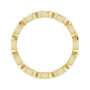 Sapphire Row Lab-Grown Diamond Marquise Station Band - 14K Yellow Gold, 3.5 × 1.75 mm, 5 (view 2)