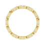 Sapphire Row Lab-Grown Diamond Marquise Station Band - 14K Yellow Gold, 3.5 × 1.75 mm, 6 (view 2)