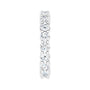 Sapphire Row Natural Diamond Shared-Prong Eternity Band - 14K White Gold (view 4)