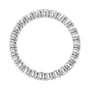 Sapphire Row Natural Diamond Round Eternity Band - Platinum, 2.5 mm, 7 (view 2)