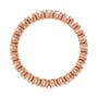 Sapphire Row Lab-Grown Diamond Round Eternity Band - 14K Rose Gold, 2.25 mm, 5.5 (view 2)