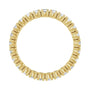 Sapphire Row Lab-Grown Diamond Round Eternity Band - 14K Yellow Gold, 2.25 mm, 5 (view 2)