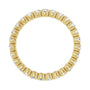 Sapphire Row Lab-Grown Diamond Round Eternity Band - 14K Yellow Gold, 2.25 mm, 7 (view 2)
