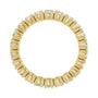 Sapphire Row Lab-Grown Diamond Round Eternity Band - 14K Yellow Gold, 2.5 mm, 4 (view 2)