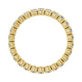 Sapphire Row Lab-Grown Diamond Round Eternity Band - 14K Yellow Gold, 2.25 mm, 6.5 (view 2)