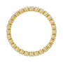 Sapphire Row Lab-Grown Diamond Round Eternity Band - 14K Yellow Gold, 2.25 mm, 8.5 (view 2)