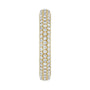Sapphire Row Lab-Grown Diamond Rounded Pavé Eternity Band - 14K Yellow Gold (view 4)