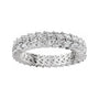 Sapphire Row Natural Diamond Double Marquise Eternity Band - Platinum (view 3)