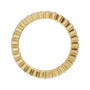 Sapphire Row Natural Diamond Double Marquise Eternity Band - 14K Yellow Gold (view 2)