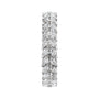 Sapphire Row Natural Diamond Double Marquise Eternity Band - 14K White Gold (view 4)