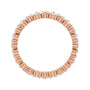 Sapphire Row Natural Diamond Marquise Cluster Band - 14K Rose Gold, 6.5 (view 2)