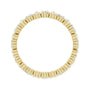 Sapphire Row Natural Diamond Marquise Cluster Band - 14K Yellow Gold, 8 (view 2)