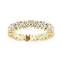Sapphire Row Natural Diamond Marquise Cluster Band - 14K Yellow Gold, 8 (view 3)