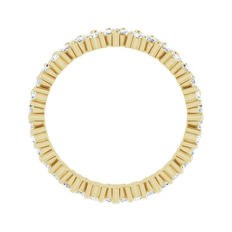 Sapphire Row Natural Diamond Marquise Cluster Band - 14K Yellow Gold, 6.5 (view 2)