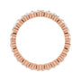 Sapphire Row Natural Diamond Marquise Cluster Band - 14K Rose Gold (view 2)