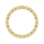 Sapphire Row Lab-Grown Diamond Marquise Cluster Band - 14K Yellow Gold, 5 (view 2)