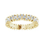 Sapphire Row Lab-Grown Diamond Marquise Cluster Band - 14K Yellow Gold, 6 (view 3)
