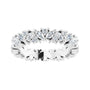 Sapphire Row Lab-Grown Diamond Marquise Cluster Band - Platinum, 4 (view 3)