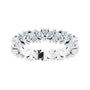 Sapphire Row Lab-Grown Diamond Marquise Cluster Band - Platinum, 5 (view 3)
