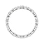 Sapphire Row Lab-Grown Diamond Marquise Cluster Band - 14K White Gold, 6.5 (view 2)