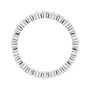 Sapphire Row Lab-Grown Diamond Marquise Cluster Band - 14K White Gold, 6 (view 2)
